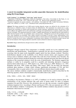 A novel two-module integrated aerobic
