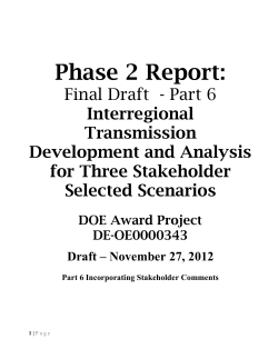 Identification of Sensitivities for Production Cost Analysis