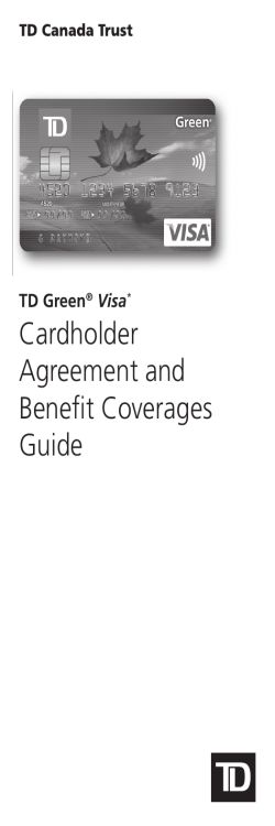 TD Green Visa Card
