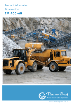 Brochure TM 400-60 Drummotor