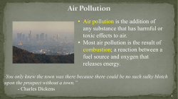 Air Pollution PwPt 17
