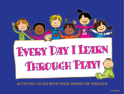 to print a copy of Every Day I Learn Through Play!