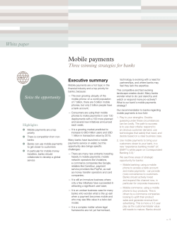 Mobile payments