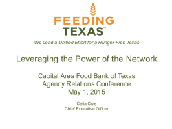 1 - Central Texas Food Bank
