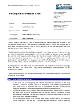 Participant Information Sheet