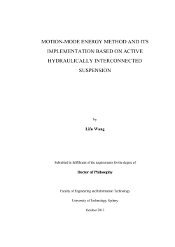 Motion-mode energy method and its implementation based on