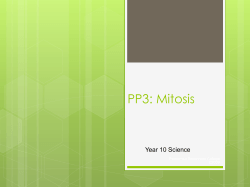 PP1: Introduction Biological Science