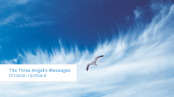 13-14. The Three Angels Messages