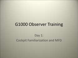 G1000 Observer Training