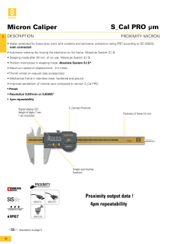 S_Cal PRO &micro;m Micron Caliper