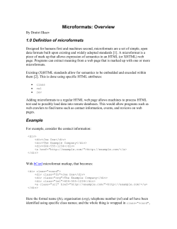 Designed for humans first and machines second