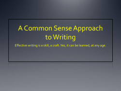 Revision - John Stack Writing and Content Strategies