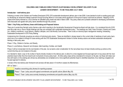 Sustainable Development Action Plan