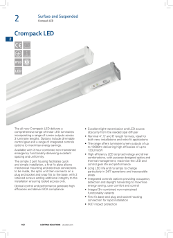 Crompack LED Datasheet