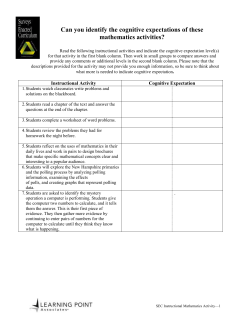 Instructional Activity