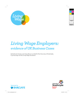 Living Wage Employers - Living Wage Foundation
