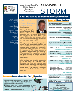 Emergency Preparedness Guide