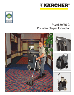 Puzzi 50/35 C Portable Carpet Extractor - kaercher