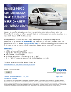 eligible pepco customers can save $10000 off msrp4 on a new 2017