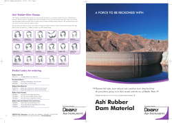 Ash Rubber Dam Brochure