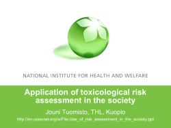 risk assessment