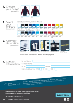 Choose your design Add your decoration Select