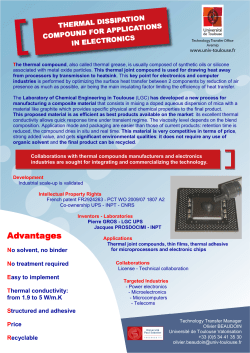 THERMAL DISSIPATION COMPOUND