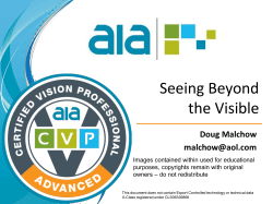 Seeing Beyond the Visible