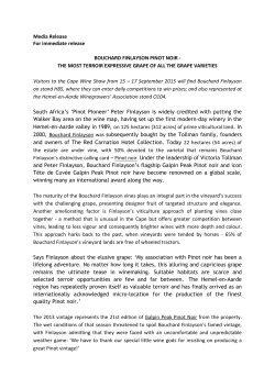 pinot noir - Bouchard Finlayson