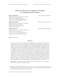 Structure Discovery in Bayesian Networks by Sampling Partial Orders