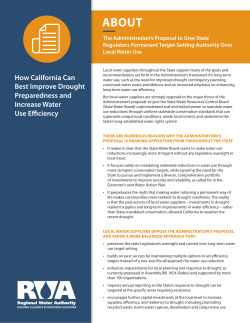 How California Can Best Improve Drought Preparedness and