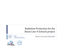 RP presentation for the BL4S project