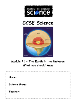 Module C6 * Chemical Synthesis