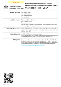 D1342 Clean Energy Household Assistance Package Essential