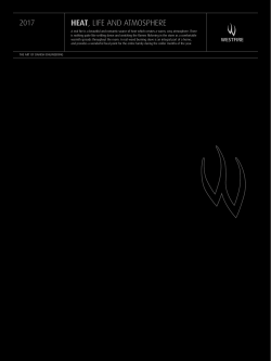 HEAT, LIFE AND ATMOSPHERE