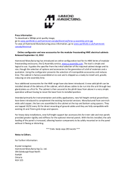 Online configurator and new accessories for the modular