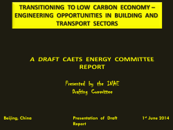 CAETS Committee on Energy