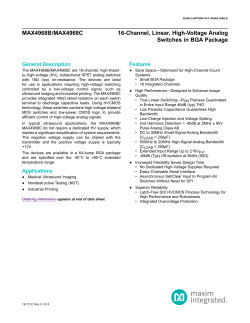 MAX4968B/MAX4968C 16-Channel, Linear