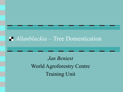 Introduction to objectives and PAPA and SGP