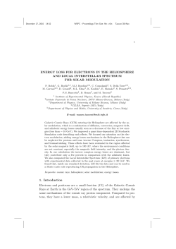 ENERGY LOSS FOR ELECTRONS IN THE HELIOSPHERE
