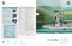 The only integrated photocoagulator to combine visible red and