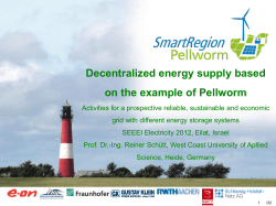 Smart Region Pellworm - the rich contents site of SEEEI