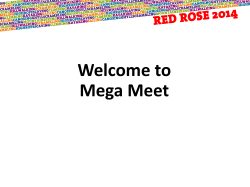 Mega Meet Saturday