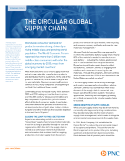 the circular global supply chain