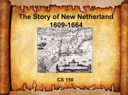 New Netherlands PPT