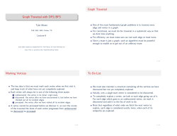 Graph Traversal (BFS/DFS)
