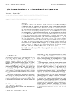 Light element abundances in carbon-enhanced metal