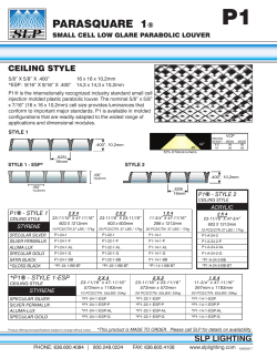 parasquare 1 - SLP Lighting
