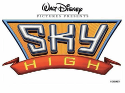 Students arrive at sky High on a flying bus