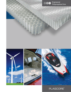 Engineered Polypropylene Core